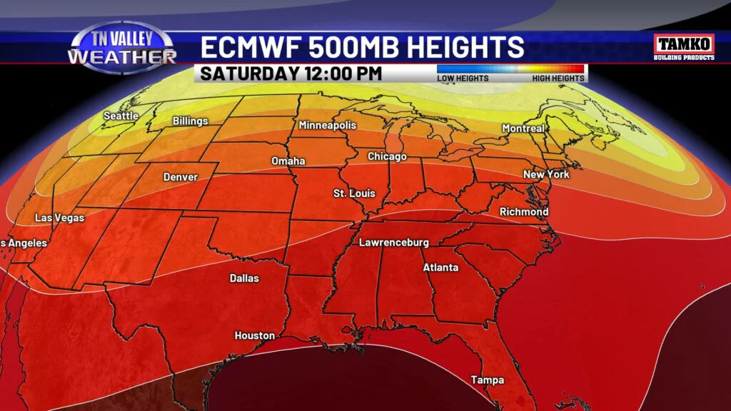 Euro Heights Saturday - Tennessee Valley Weather