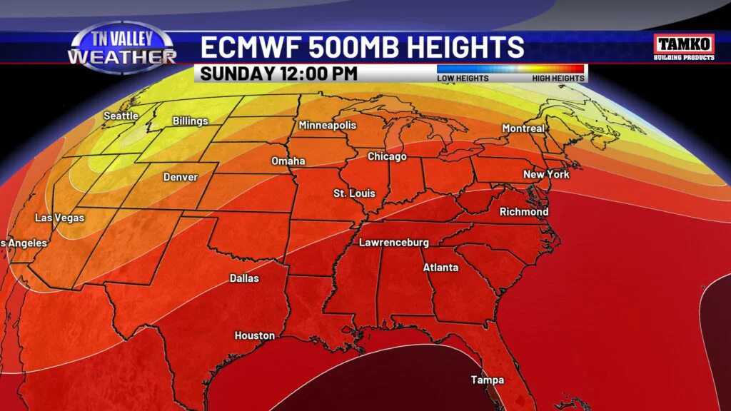 Euro Heights Sunday - Tennessee Valley Weather