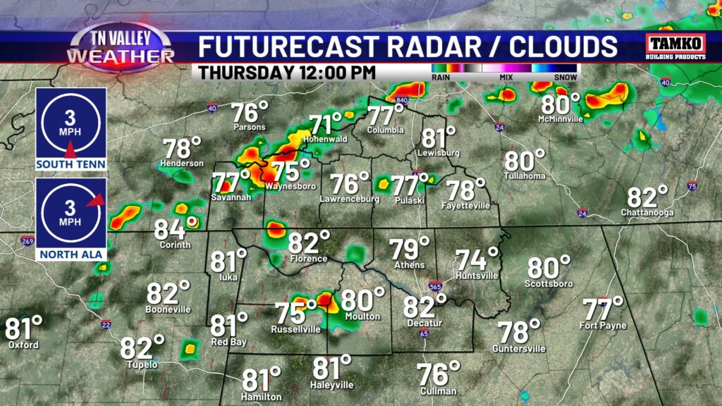 Futurecast 4 - Tennessee Valley Weather