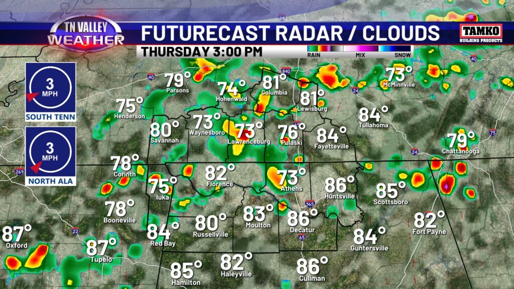 Futurecast 5 - Tennessee Valley Weather