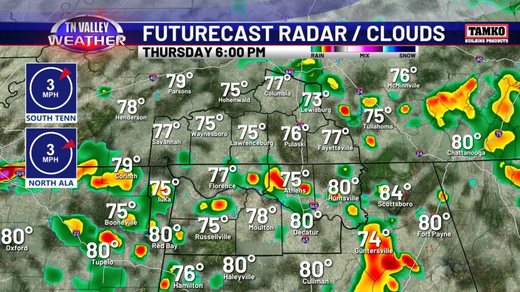 Futurecast 6 - Tennessee Valley Weather